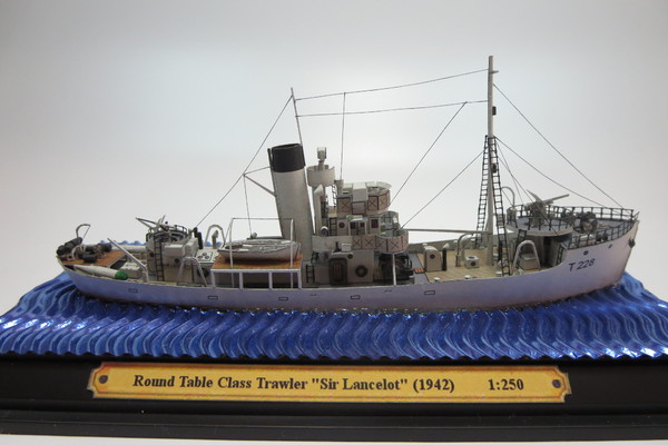 Coastal Forces In Paper Kartonmodelle, Round Table Class Trawler
